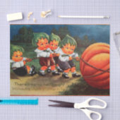 ヴィンテージのハロウィンのカボチャ子供のパーティーのティッシュ 薄葉紙 (クラフト)