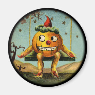 ヴィンテージのハロウィンのカボチャ磁石 マグネット
