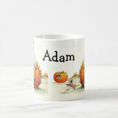 ヴィンテージのハロウィンのチャーミングなマグ コーヒーマグカップ (中央)