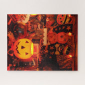 ヴィンテージのハロウィンのパズル ジグソーパズル (横)