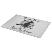 ヴィンテージのハロウィンのモダンな魔法使い カッティングボード (角)