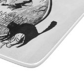 ヴィンテージのハロウィンのモダンな魔法使い カッティングボード (角)