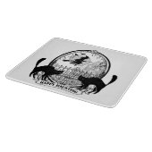 ヴィンテージのハロウィンのモダンな魔法使い カッティングボード (角)