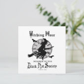 ヴィンテージのハロウィンのモダンな魔法使い カード (スタンド正面)