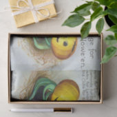 ヴィンテージのハロウィンの休日カードパーティーのティッシュ 薄葉紙 (ギフト)