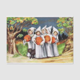 ヴィンテージのハロウィンの子供のパーティーのティッシュ 薄葉紙