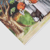 ヴィンテージのハロウィンの子供のパーティーのティッシュ 薄葉紙 (詳細)