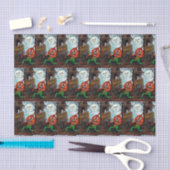 ヴィンテージのハロウィンの幽霊のpimpkinのパーティーのティッシュ 薄葉紙 (クラフト)