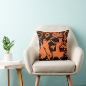 ヴィンテージのハロウィンの悪魔の魔法使いのダンス クッション (椅子)