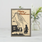 ヴィンテージのハロウィンの招待状 招待状 (スタンド正面)