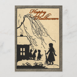 ヴィンテージのハロウィンの招待状 招待状