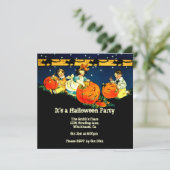 ヴィンテージのハロウィンの招待状 招待状 (スタンド正面)