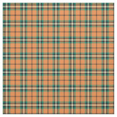 ヴィンテージのハロウィンの格子縞 ファブリック (見本)