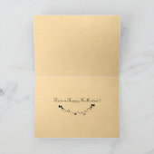 ヴィンテージのハロウィンの神話カード カード (内部)