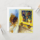 ヴィンテージのハロウィンの郵便はがき カード (正面/裏面インサイチュ)