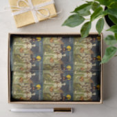 ヴィンテージのハロウィンの骨組カボチャパーティーのティッシュ 薄葉紙 (ギフト)