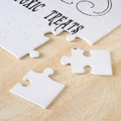 ヴィンテージのハロウィンの魔法使い ジグソーパズル (側面)