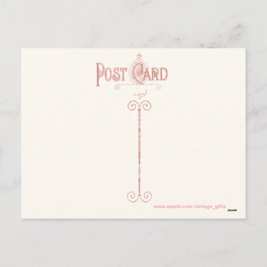 ヴィンテージのハロウィンの黒猫の郵便はがき シーズンポストカード (裏面)