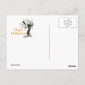 ヴィンテージのハロウィンアーサーRackhamの魔法使い ポストカード (裏面)