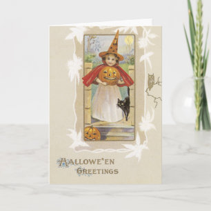 ヴィンテージのハロウィンカード カード