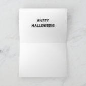 ヴィンテージのハロウィンカード、Raphaelのタックc.1900 カード (内部)