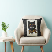 ヴィンテージのハロウィン猫の装飾 クッション (椅子)