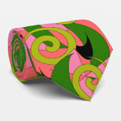 ヴィンテージのハワイの熟したスイカのタイのノベルティのファッション ネクタイ (ロール)