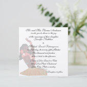 ヴィンテージのハワイの熱帯結婚式および披露宴 招待状 (スタンド正面)