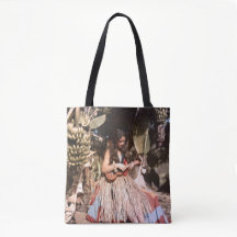 ヴィンテージのハワイアンのWahineのフラ女の子