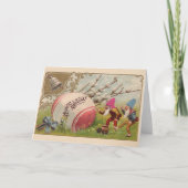 ヴィンテージのハンガリー人のHúsvétiのüdvözletのイースターカード シーズンカード (正面)