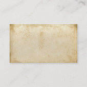 ヴィンテージのハートのイラストレーションの名刺 名刺 (裏面)