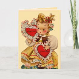 ヴィンテージのハートの恋人 シーズンカード