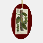 ヴィンテージのハーブ香辛料、黒胡椒の植物 セラミックオーナメント (右)