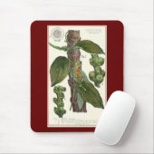 ヴィンテージのハーブ香辛料、黒胡椒の植物 マウスパッド (マウス)