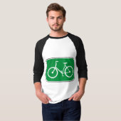 ヴィンテージのバイクの印 Tシャツ (正面フル)