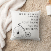 ヴィンテージのバイクの装飾用クッション クッション (ブランケット)