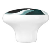 ヴィンテージのバスケットボール セラミックノブ (側面)