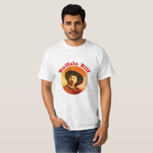 ヴィンテージのバッファローのビルの野生の西のTシャツ Tシャツ