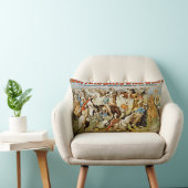 ヴィンテージのバッファローのビルの野生の西ショー ランバークッション (椅子)