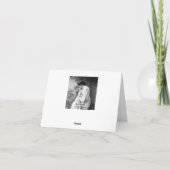 ヴィンテージのバラおよびダマスク織のメッセージカード カード (裏面)