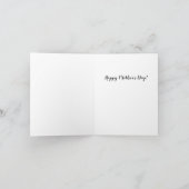 ヴィンテージのバラとの幸せな母の日のバイオリン音楽 シーズンカード (内部)