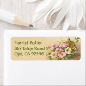 ヴィンテージのバラ ラベル (インサイチュ)