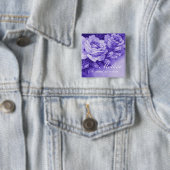 ヴィンテージのバラ 缶バッジ (インサイチュ)