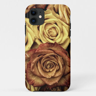 ヴィンテージのバラ iPhone 11 ケース