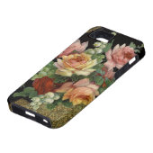 ヴィンテージのバラ Case-Mate iPhoneケース (下部)