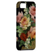 ヴィンテージのバラ Case-Mate iPhoneケース (裏面/右)