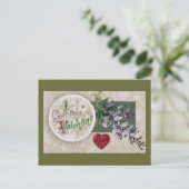 ヴィンテージのバレンタイン シーズンポストカード (スタンド正面)