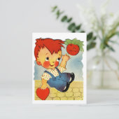 ヴィンテージのバレンタイン シーズンポストカード (スタンド正面)