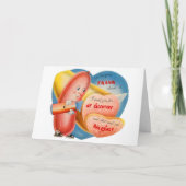 ヴィンテージのバレンタイン-率直であるため、 シーズンカード (正面)