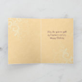 ヴィンテージのバースデー・カード カード (内部)